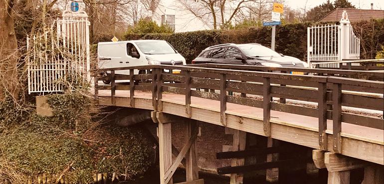 Werkzaamheden brug Warmondertolhek